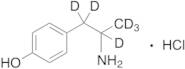 p-Hydroxyamphetamine-d6 Hydrochloride