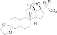 17β-Hydroxy-17-ethyl-estra-5(10),9(11)-dien-3-one Cyclic 1,2 Ethanediyl Acetal-d5