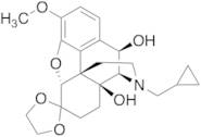 10β-Hydroxy 9-O-methylnaltrexone Ethylene Ketal