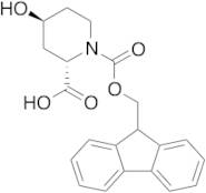 (2S,4S)-4-Hydroxy-1,2-piperidinedicarboxylic Acid 1-(9H-Fluoren-9-ylmethyl) Ester