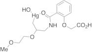 Hydroxy[[2-[[[2-(2-methoxyethoxy)propyl]amino]carbonyl]phenoxy]acetato(2-)]mercurate(1-) Coordinat…