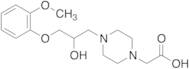 4-[2-Hydroxy-3-(2-methoxyphenoxy)propyl]-1-piperazineacetic Acid