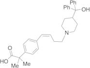 (Z)-4-[4-[4-(Hydroxydiphenylmethyl)-1-piperidinyl]-1-buten-1-yl]-α,α-dimethyl-benzeneacetic Acid