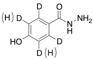 4-Hydroxybenzhydrazide-d4 (Major)