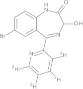 3-Hydroxy Bromazepam-d4