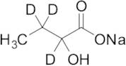 2-Hydroxybutanoic-d3 Acid Sodium Salt