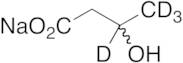 rac 3-Hydroxybutyric Acid-d4 Sodium Salt