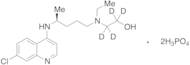 (S)-(+)-Hydroxy Chloroquine-d4 Diphosphate