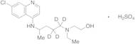 Hydroxychloroquine-d4 Sulfate