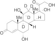6α-Hydroxy Cortisol-d4