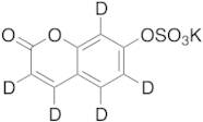 7-Hydroxy Coumarin-d5 Sulfate Potassium Salt