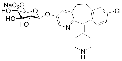 3-Hydroxy Desloratadine β-D-Glucuronide Sodium Salt