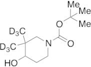 4-Hydroxy-3,3-dimethyl-1-piperidinecarboxylic Acid 1,1-Dimethylethyl Ester-d6