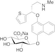 4-Hydroxy Duloxetine β-D-Glucuronide Sodium Salt