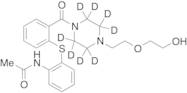 N-(2-((2-(4-(2-(2-Hydroxyethoxy)ethyl)piperazine-d8--1-carbonyl)phenyl)thio)phenyl)acetamide