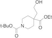 4-(2-Hydroxyethyl)-1,4-Piperidinedicarboxylic Acid 1-(1,1-Dimethylethyl) 4-Ethyl Ester