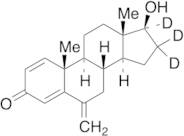 17β-Hydroxy Exemestane-d3