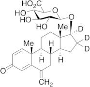 17β-Hydroxy Exemestane-d3 17-O-β-D-Glucuronide