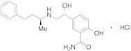 2-Hydroxy-5-[(1R)-1-hydroxy-2-[[(1S)-1-methyl-3-phenylpropyl]amino]ethyl]-benzamide Hydrochloride