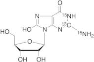8-Hydroxy Guanosine-13C,15N2