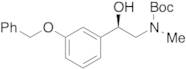 N-[(2R)-2-Hydroxy-2-[3-(phenylmethoxy)phenyl]ethyl]-N-methylcarbamic Acid 1,1-Dimethylethyl Ester