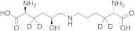 (2S,2’S,5S)-5-Hydroxy Lysinonorleucine-d4