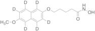 N-Hydroxy-5-(4-methoxyphenoxy)pentanamide-d4