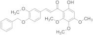 1-(6-Hydroxy-2,3,4-trimethoxyphenyl)-3-[3-methoxy-4-(phenylmethoxy)phenyl]-2-propen-1-one