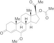 17-Hydroxy-6-methoxy-pregna-4,6-diene-3,20-dione Acetate