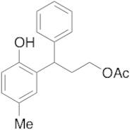 3-(2-Hydroxy-5-methylphenyl)-3-phenylpropyl Acetate (Tolterodine Impurity)