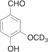 4-Hydroxy-3-methoxybenzaldehyde-d3