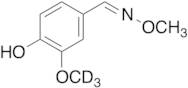 4-Hydroxy-3-methoxy-d3-benzaldehyde O-Methyloxime