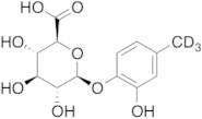 2-Hydroxy-4-(methyl-d3)phenyl β-D-glucopyranosiduronic Acid