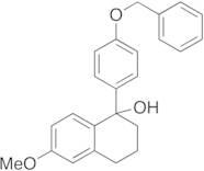 rac 4-Hydroxy-7-methoxy-4-(4-benzyloxyphenyl)-1,2,3,4-tetrahydronaphthalene