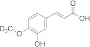 3-Hydroxy-4-methoxycinnamic Acid-d3 (Isoferulic Acid-d3)