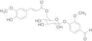 4-[[6-O-[(2E)-3-(4-Hydroxy-3-methoxyphenyl)-1-oxo-2-propen-1-yl]-β-D-glucopyranosyl]oxy]-3-methoxy-benzaldehyde