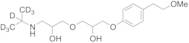 3-[2-Hydroxy-3-[4-(2-methoxyethyl)phenoxy]propoxy]-1-isopropylamino-2-propanol-d7 (Mixture of Diasteromers)(Metoprolol Impurity J)