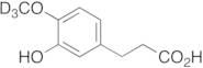 3-(3-Hydroxy-4-methoxyphenyl)propionic-d3 Acid (Dihydroisoferulic Acid)