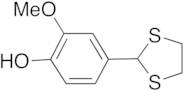 2-(4-Hydroxy-3-methoxyphenyl)-1,3-dithiolane