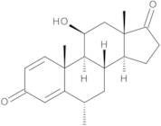 11betaHydroxy-6alpha-methyl-1,4- androstadiene-3,17-dione