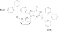 9-((1S,3R,4R)-4-Hydroxy-3-(((4-methoxyphenyl)diphenylmethoxy)methyl)-2-methylenecyclopentyl)-2-(((…