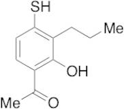 1-(2-Hydroxy-4-mercapto-3-propylphenyl)ethanone