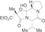 (2R,5S,10aS,10bS)-10b-hydroxy-5-isopropyl-2-methyl-3,6-dioxooctahydro-2H-oxazolo[3,2-a]pyrrolo[2,1-c]pyrazine-2-carboxylic Acid Ethyl Ester