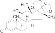11β-Hydroxy-16β-methyl-17,20:20,21-bis(methylenedioxy)-pregna-1,4-dien-3-one