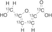 5-Hydroxymethyl-2-furancarboxylic Acid-13C6