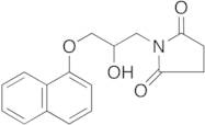 1-[2-Hydroxy-3-(1-naphthalenyloxy)propyl]-2,5-pyrrolidinedione