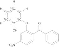 2-(2’-Hydroxyphenoxy)-4-nitro-benzophenone-13C6