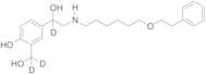 4-Hydroxy-alpha1-[[[6-(2-phenylethoxy)hexyl]amino]methyl]-1,3-benzenedimethanol-d3
