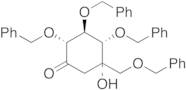 (2R,​3S,​4S,​5S) -5-Hydroxy-2,3,4-tris(phenylmethoxy)-5-[(phenylmethoxy)methyl]-cyclohexanone