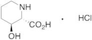 (2S,3S)-3-Hydroxy-2-piperidinecarboxylic Acid Hydrochloride